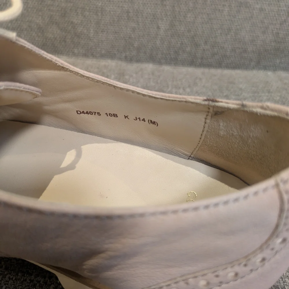 Cole Haan Oxford Shoes with Suede Finish and Lace-Up Design Size 10 - Picture 10 of 13